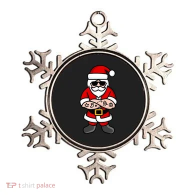 Cool Santa Gangster Ornament