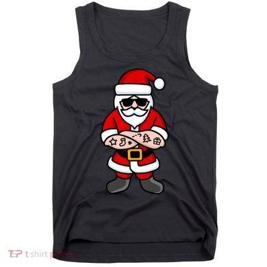 Cool Santa Gangster Tank Top