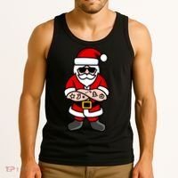 Cool Santa Gangster Tank Top thumb 3