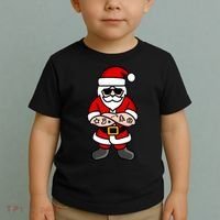 Cool Santa Gangster Toddler T-Shirt thumb 2