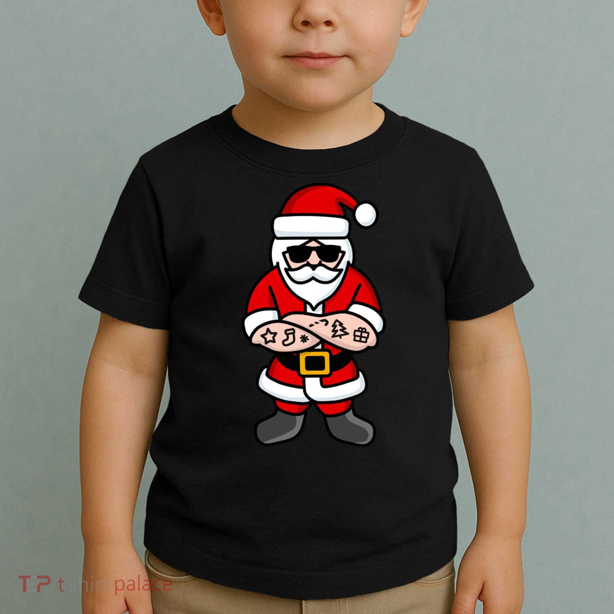 Cool Santa Gangster Toddler T-Shirt