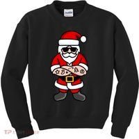 Cool Santa Gangster Kids Sweatshirt thumb 0