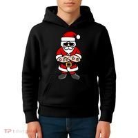 Cool Santa Gangster Kids Hoodie thumb 4