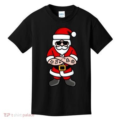 Cool Santa Gangster Kids T-Shirt