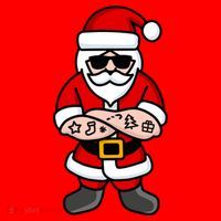 Cool Santa Gangster Santa Hat thumb 1