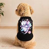 Cute Space Galaxy Axolotl Pastel Goth Aesthetic Nu Goth Doggie Tank thumb 2