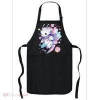 Cute Space Galaxy Axolotl Pastel Goth Aesthetic Nu Goth Apron thumb 0