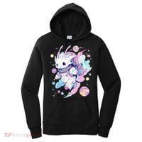 Cute Space Galaxy Axolotl Pastel Goth Aesthetic Nu Goth Women's Hoodie thumb 0