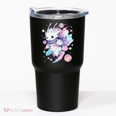 Cute Space Galaxy Axolotl Pastel Goth Aesthetic Nu Goth Tumbler