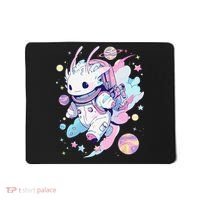 Cute Space Galaxy Axolotl Pastel Goth Aesthetic Nu Goth Mousepad thumb 0