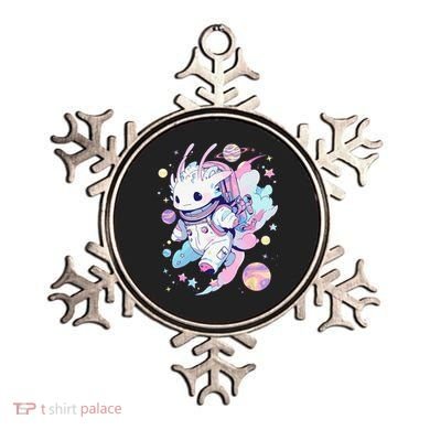 Cute Space Galaxy Axolotl Pastel Goth Aesthetic Nu Goth Ornament