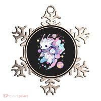 Cute Space Galaxy Axolotl Pastel Goth Aesthetic Nu Goth Ornament thumb 0