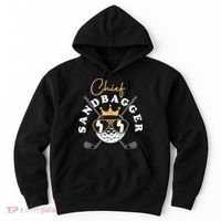 Chief Sandbagger Gift for Golf Meme BJJ Chess Sandbag Hoodie thumb 0