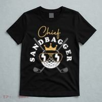 Chief Sandbagger Gift for Golf Meme BJJ Chess Sandbag T-Shirt thumb 5