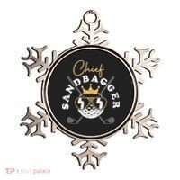 Chief Sandbagger Gift for Golf Meme BJJ Chess Sandbag Ornament thumb 0