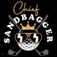 Chief Sandbagger Gift for Golf Meme BJJ Chess Sandbag Ornament thumb 1