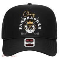 Chief Sandbagger Gift for Golf Meme BJJ Chess Sandbag Hat thumb 0