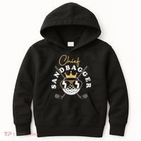 Chief Sandbagger Gift for Golf Meme BJJ Chess Sandbag Kids Hoodie thumb 0