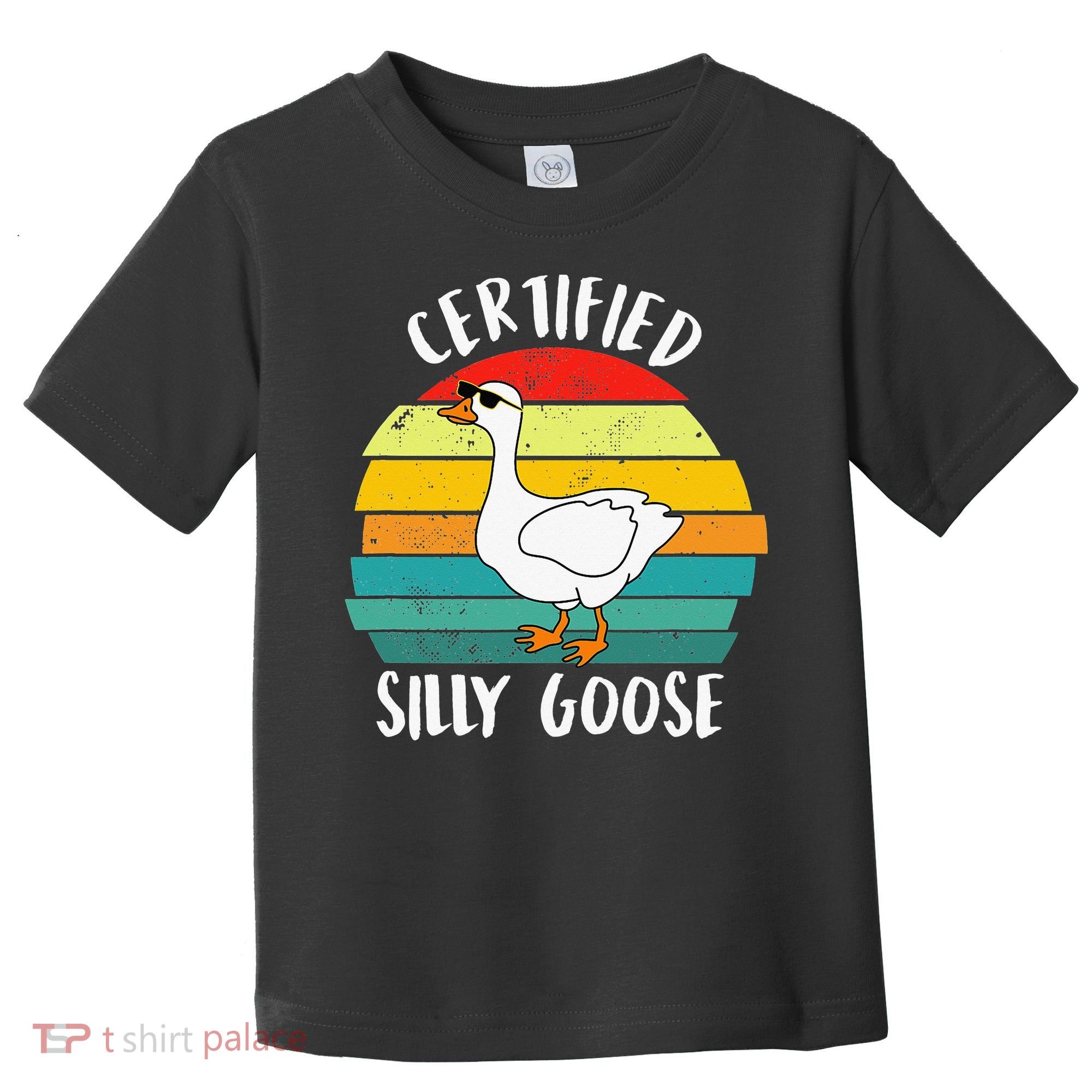 Certified Silly Goose Funny Goose Lover Farmer Farm Life Toddler T-Shirt