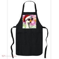 Cool Silly Goose Santa Christmas Bubble Gum Apron thumb 0