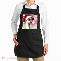 Cool Silly Goose Santa Christmas Bubble Gum Apron thumb 2