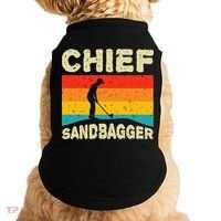Chief Sandbagger Golfer Player Golf Lover Doggie Tank thumb 0
