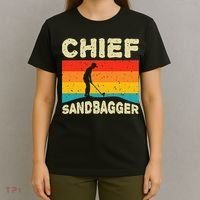Chief Sandbagger Golfer Player Golf Lover T-Shirt thumb 4