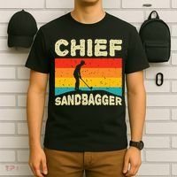 Chief Sandbagger Golfer Player Golf Lover T-Shirt thumb 6