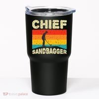 Chief Sandbagger Golfer Player Golf Lover Tumbler thumb 0