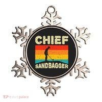 Chief Sandbagger Golfer Player Golf Lover Ornament thumb 0