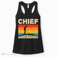 Chief Sandbagger Golfer Player Golf Lover Women's Tank Top thumb 0