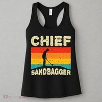 Chief Sandbagger Golfer Player Golf Lover Women's Tank Top thumb 3