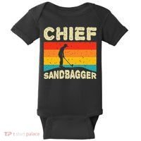 Chief Sandbagger Golfer Player Golf Lover Baby Bodysuit thumb 0