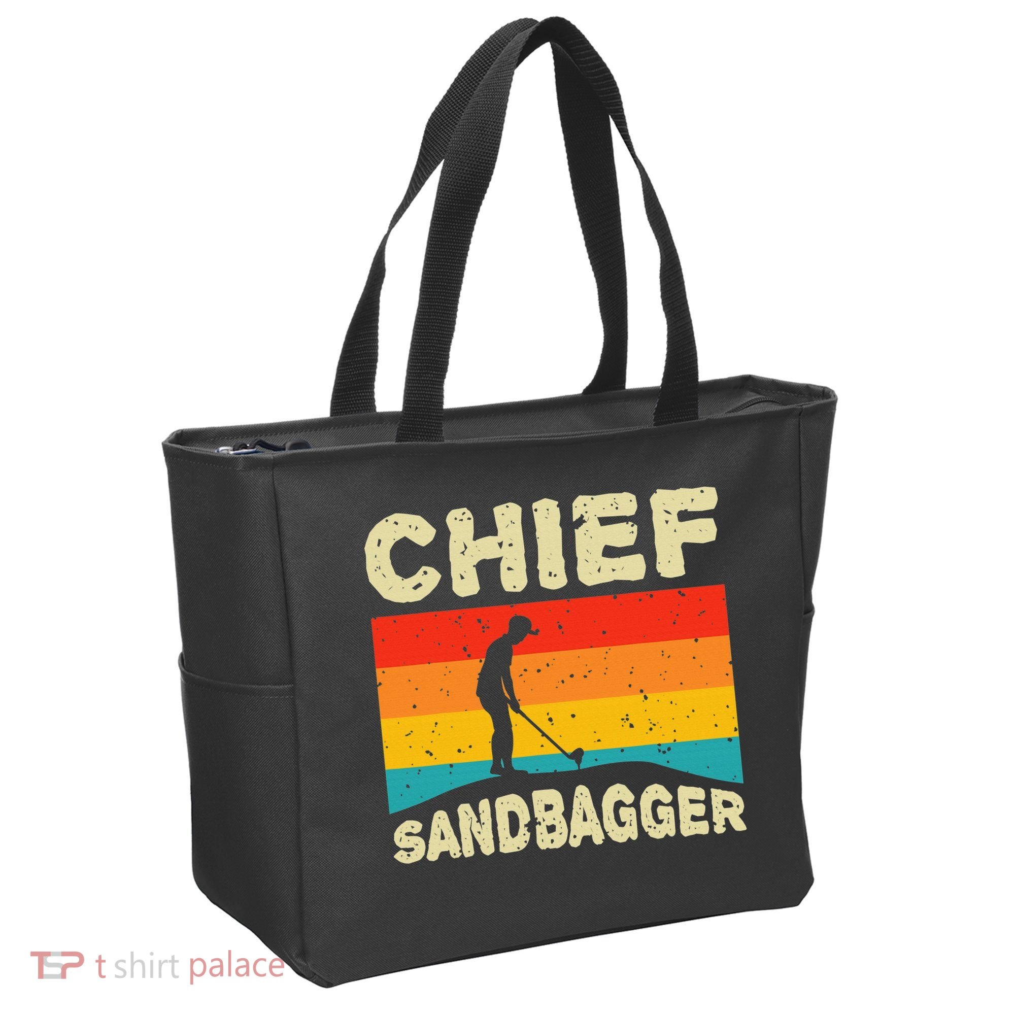 Chief Sandbagger Golfer Player Golf Lover Tote Bag