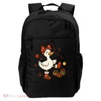 Christmas Silly Goose On The Loose Funny Backpack thumb 0