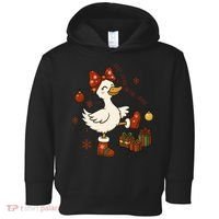 Christmas Silly Goose On The Loose Funny Toddler Hoodie thumb 0