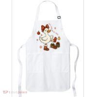 Christmas Silly Goose On The Loose Funny Apron thumb 0