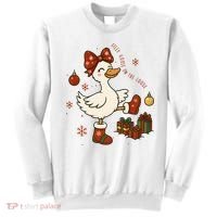 Christmas Silly Goose On The Loose Funny Sweatshirt thumb 0