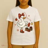 Christmas Silly Goose On The Loose Funny T-Shirt thumb 4