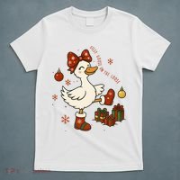 Christmas Silly Goose On The Loose Funny T-Shirt thumb 5