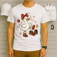 Christmas Silly Goose On The Loose Funny T-Shirt thumb 6