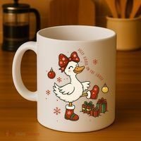 Christmas Silly Goose On The Loose Funny Coffee Mug thumb 4