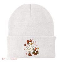 Christmas Silly Goose On The Loose Funny Beanie thumb 0