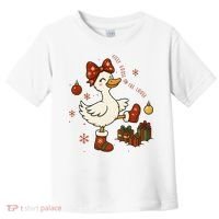Christmas Silly Goose On The Loose Funny Toddler T-Shirt thumb 0