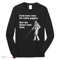 Carol Safety Goggles Funny Science T Chemistry Long Sleeve Shirt thumb 0