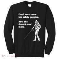Carol Safety Goggles Funny Science T Chemistry Sweatshirt thumb 0