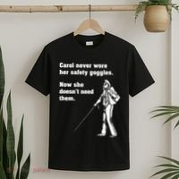 Carol Safety Goggles Funny Science T Chemistry T-Shirt thumb 2