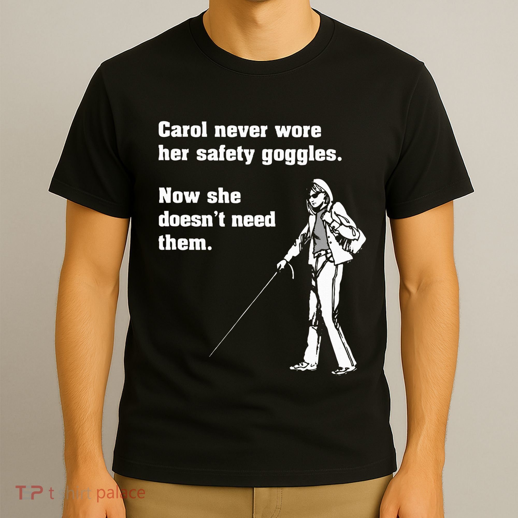 Carol Safety Goggles Funny Science T Chemistry T-Shirt