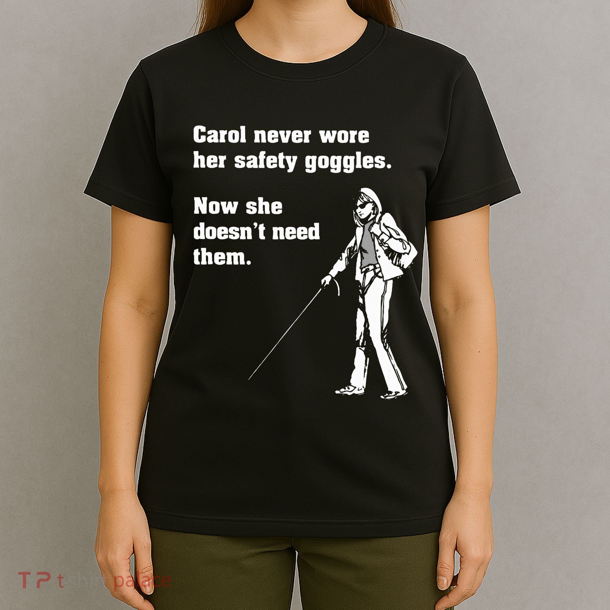 Carol Safety Goggles Funny Science T Chemistry T-Shirt
