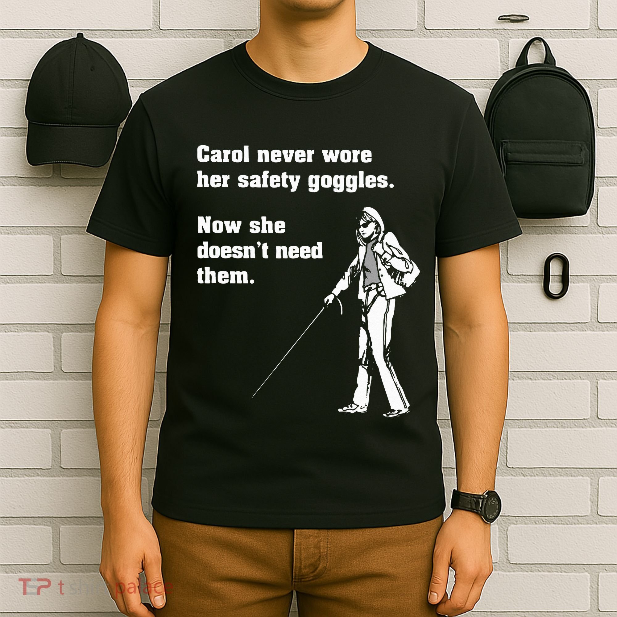 Carol Safety Goggles Funny Science T Chemistry T-Shirt
